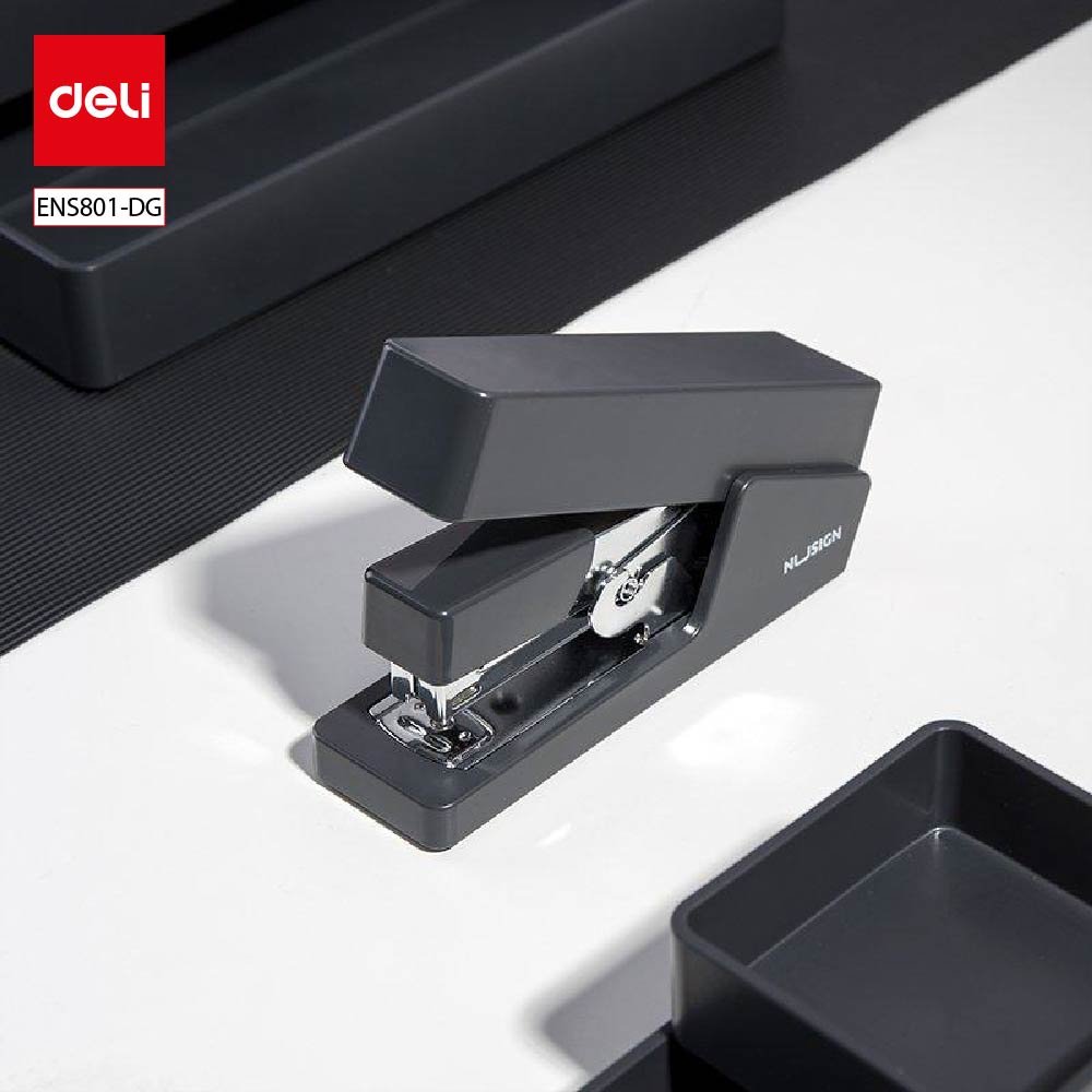 ديلي خرازة مكتبية هيدروليك - 25 صفحة - كبسة - 24/6 & 26/6 - (أبيض - رمادي - زهر - أخضر - أزرق) - ENS081